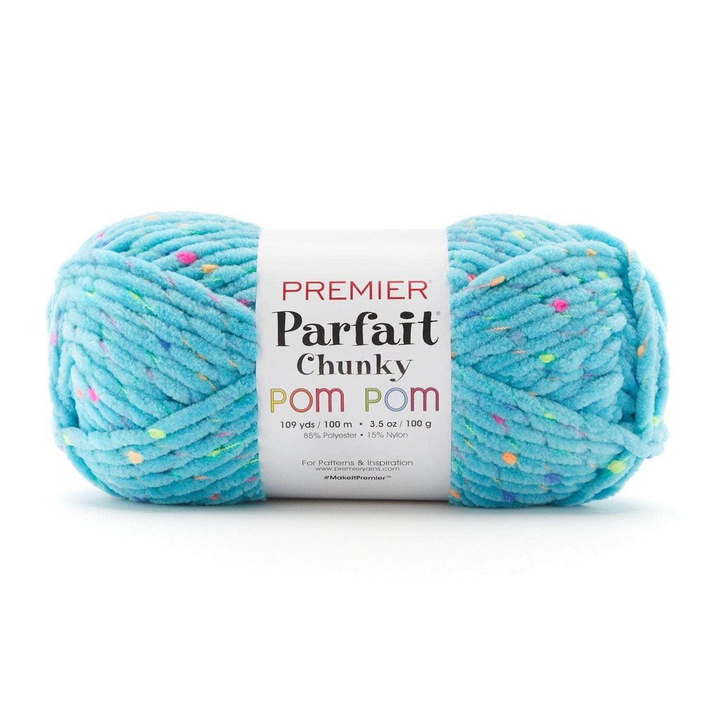 Premier Parfait Chunky Yarn in 2023  Chunky yarn, Knit or crochet, Mint  creams