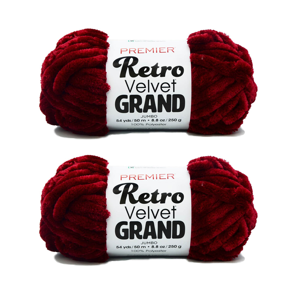 Retro Velvet® Grand 500g Bag of 2 – Premier Yarns