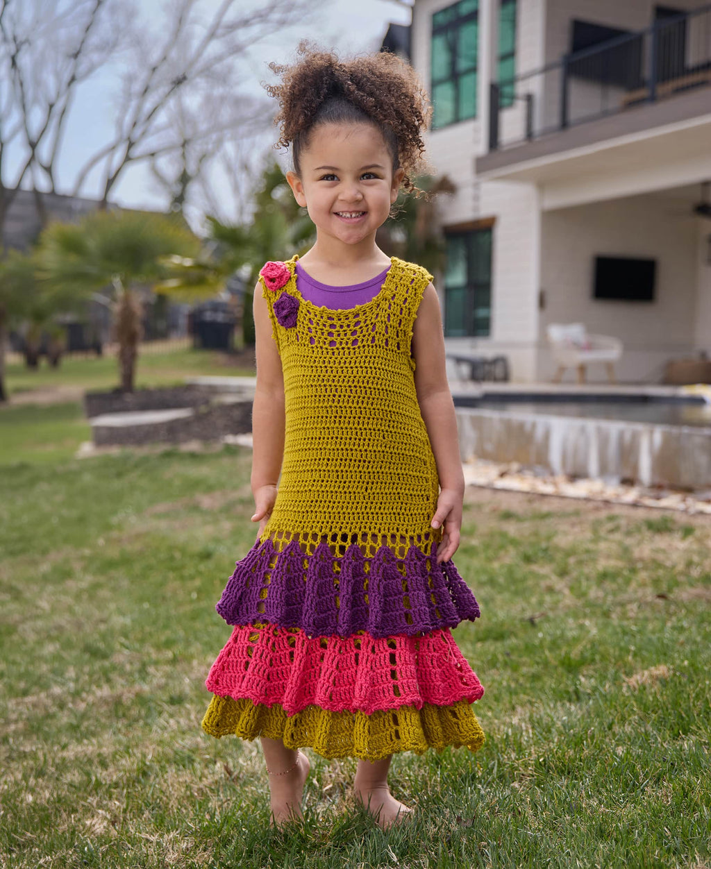 Flounce Dress – Premier Yarns