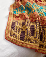 Mosaic Stripes Throw