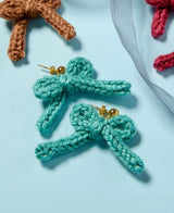 Tiny Tidings Bow Earrings