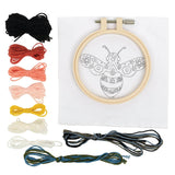 Punch Needle Kit 4" Hoop - Bee