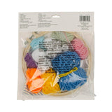 Punch Needle Kit 8" Hoop - Rainbow
