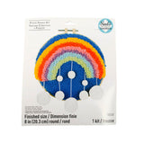 Punch Needle Kit 8" Hoop - Rainbow