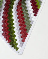 Diagonal Granny Stripe Throw