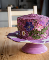 Honey Berry Flower Cake