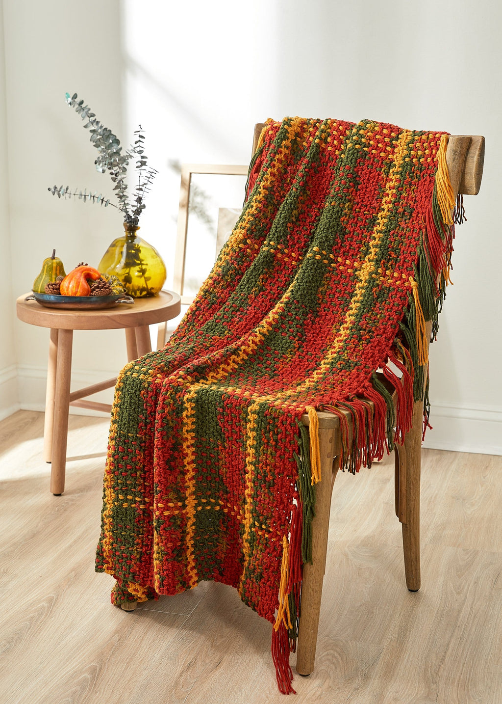 Autumn Woven Throw – Premier Yarns