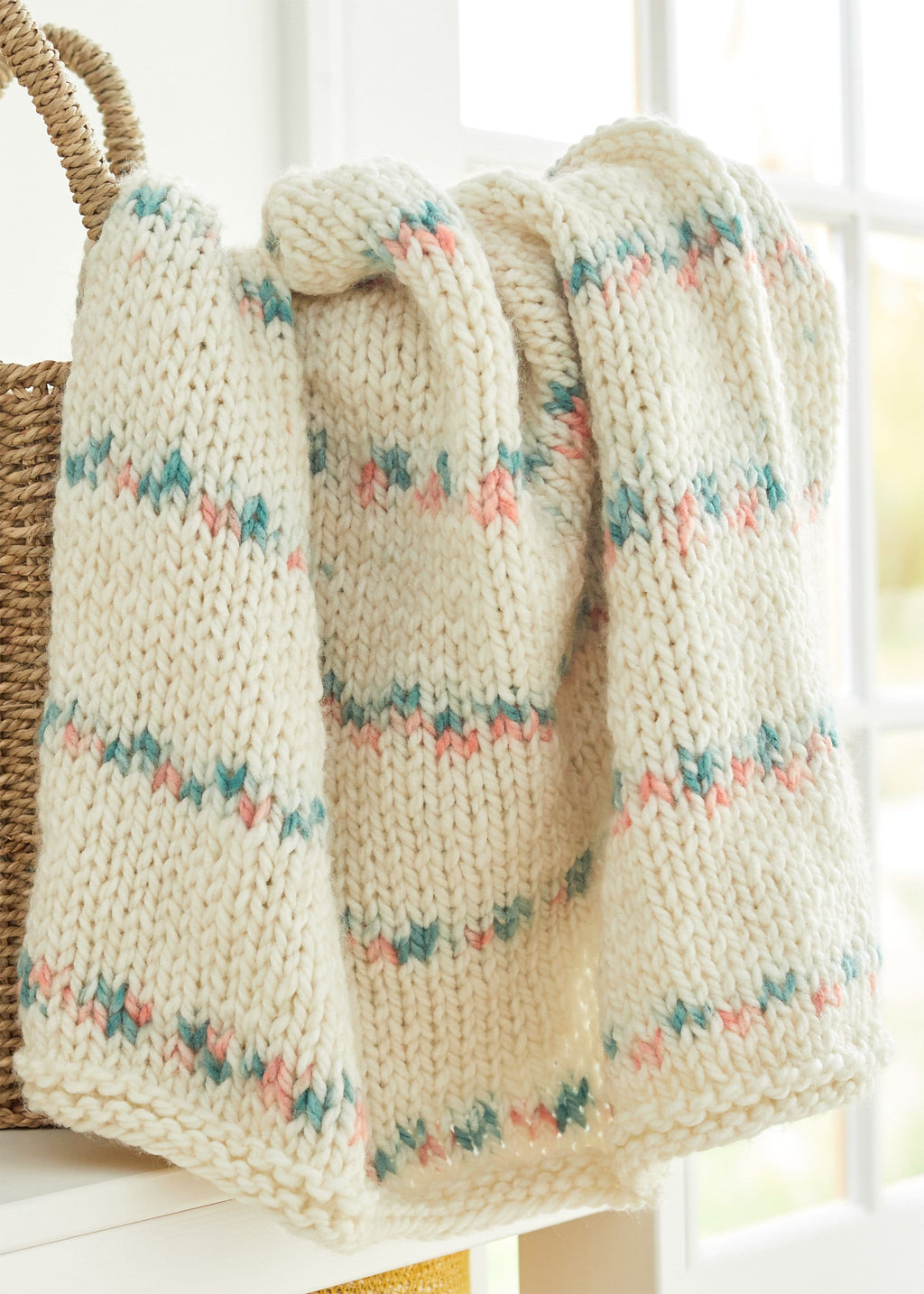 Pretty Posies Blanket – Premier Yarns