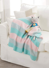 Bobbin Textured Stripes Blanket