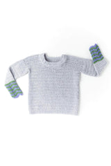 Chevron Cuff Pullover