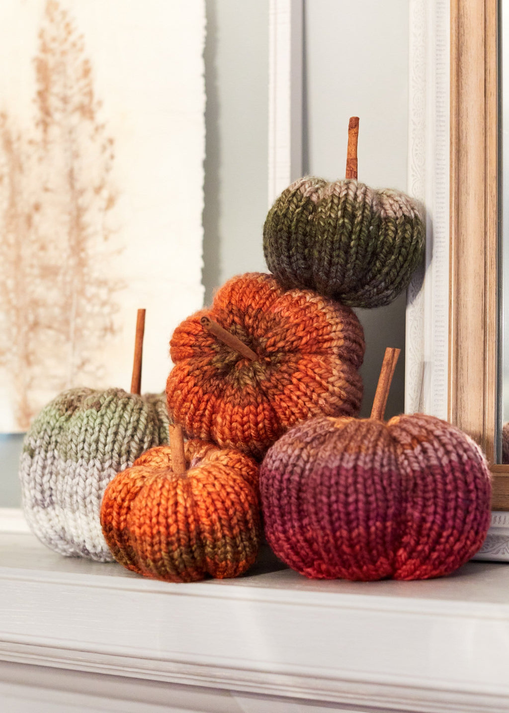 Painterly Pumpkins Premier Yarns