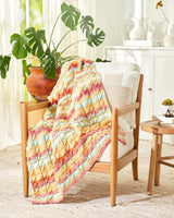 Purl Fans Throw
