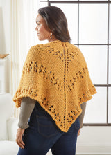 Golden Mesh Shawl