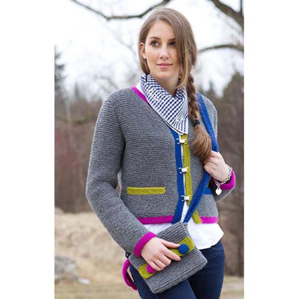 Ameri/アメリ]MULTICOLOR KNIT CARDIGAN FUNNY COLOR KNIT CARDIGAN TOP