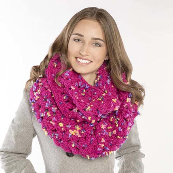 Premier® Raspberry Cluster Cowl Free Download