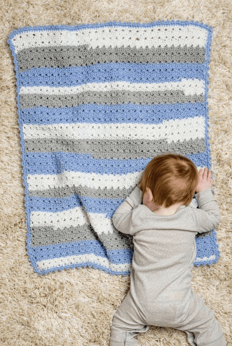 Cotton candy fluffy baby crochet blanket pattern cheap