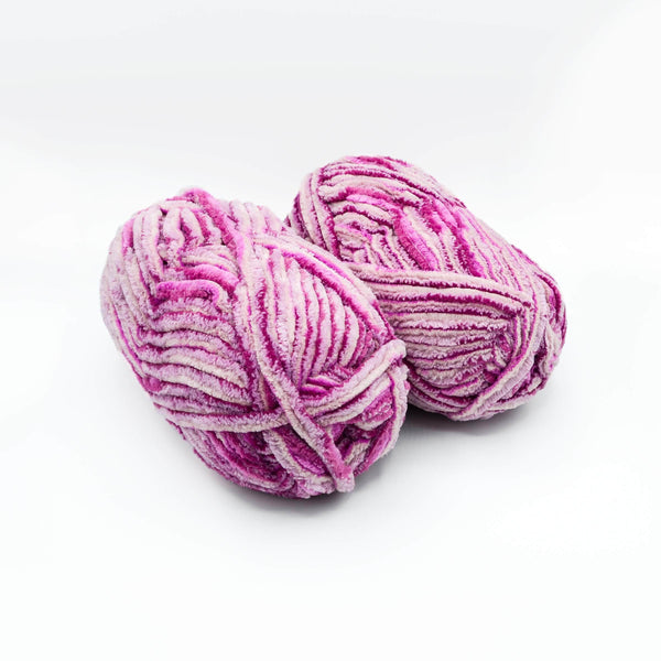 01 Pink Mix Watercolor Effect Chenille Value Bag