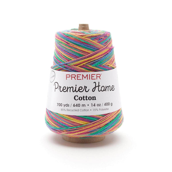 Premier Yarns Home Cotton Multi Cone Yarn - Rainbow
