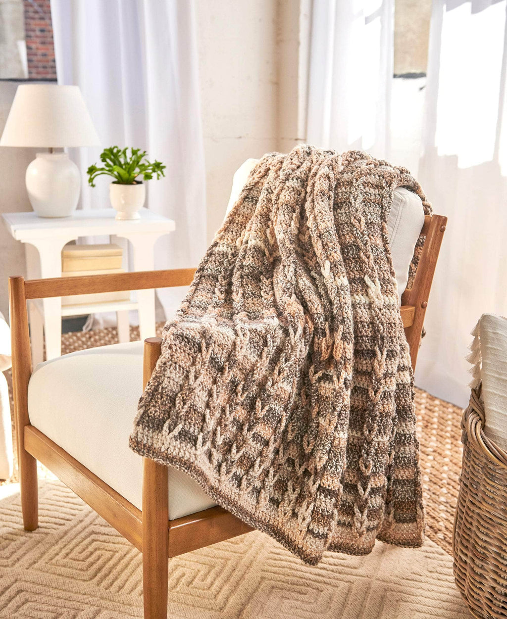 Chain Type Throw Braided Chain Throw – Premier Yarns