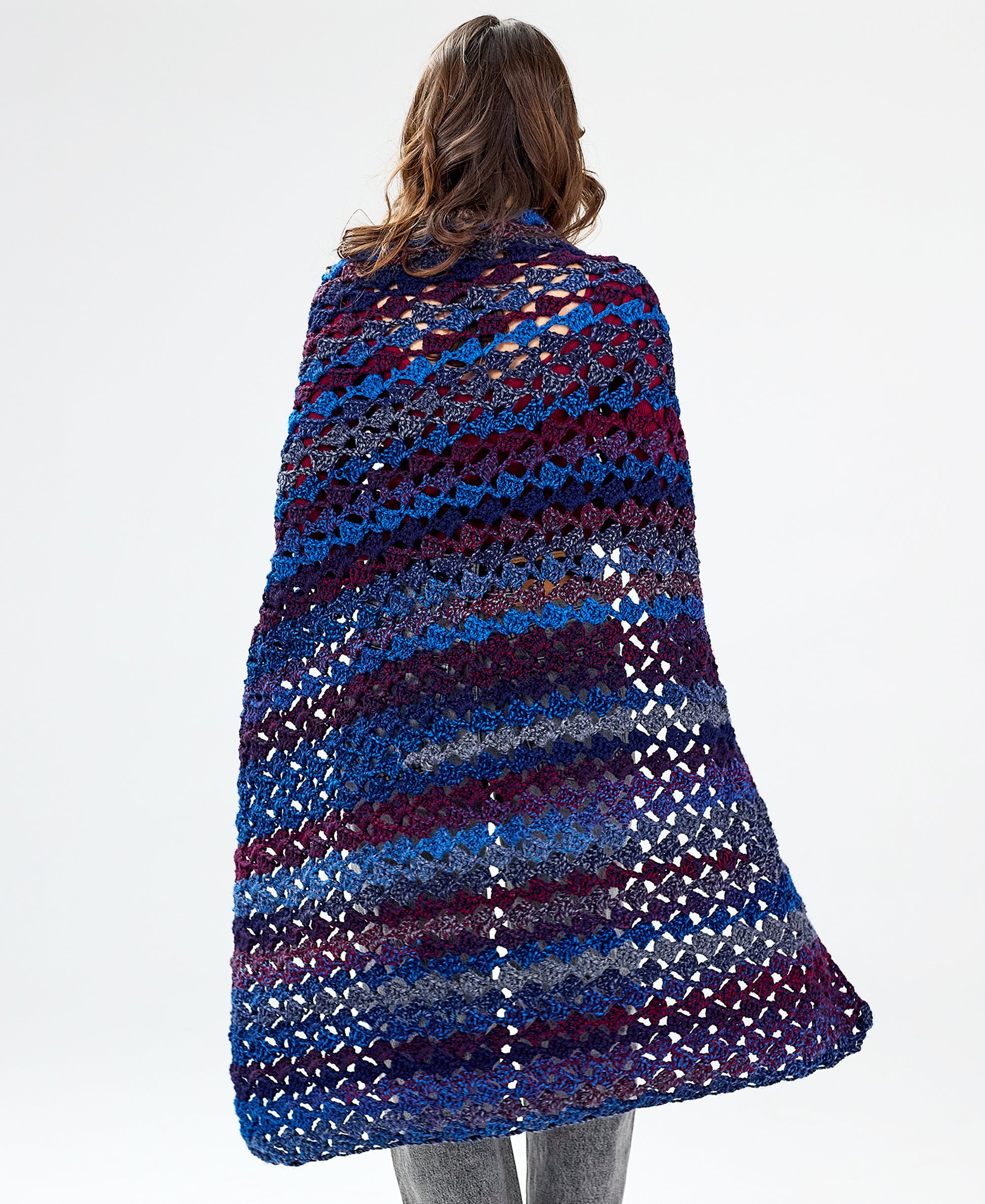 Colorful Cluster Throw – Premier Yarns