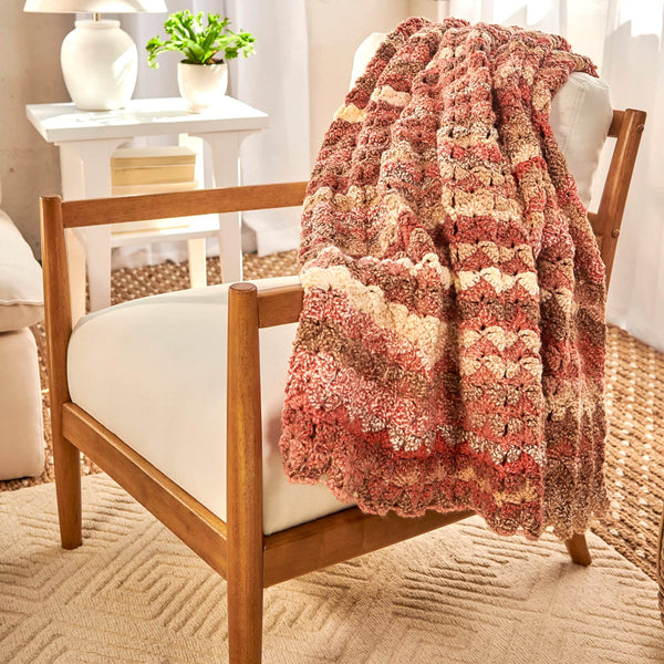 Boxed Shells Throw – Premier Yarns