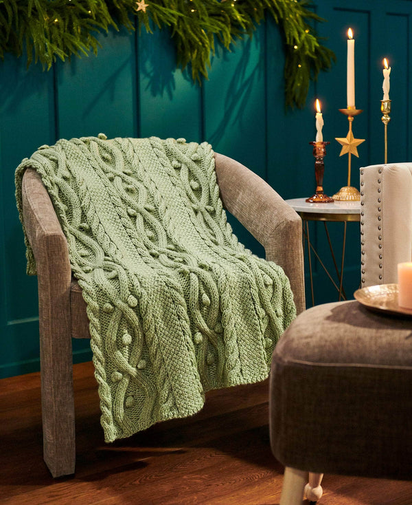 Polar Night Cable Blanket