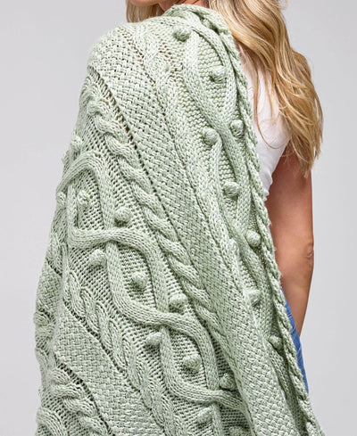 Polar Night Cable Blanket
