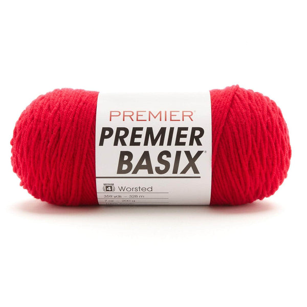 Bernat Super Value Solid Yarn - Cherry Red