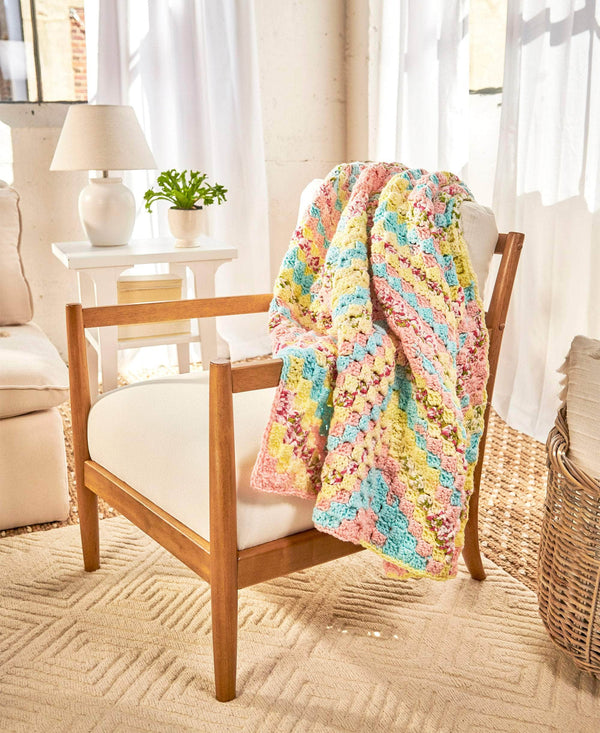 Pastel Bloom Blanket