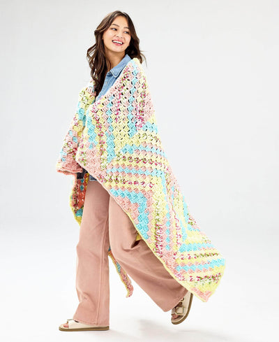 Pastel Bloom Blanket