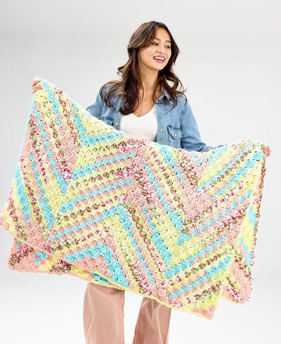 Pastel Bloom Blanket