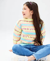 Sunshine Petals Pullover