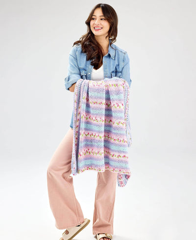 Blooming Panels Blanket