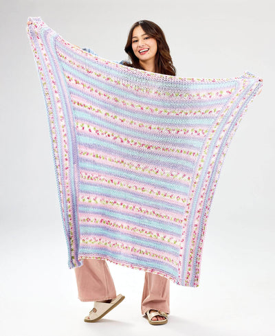 Blooming Panels Blanket