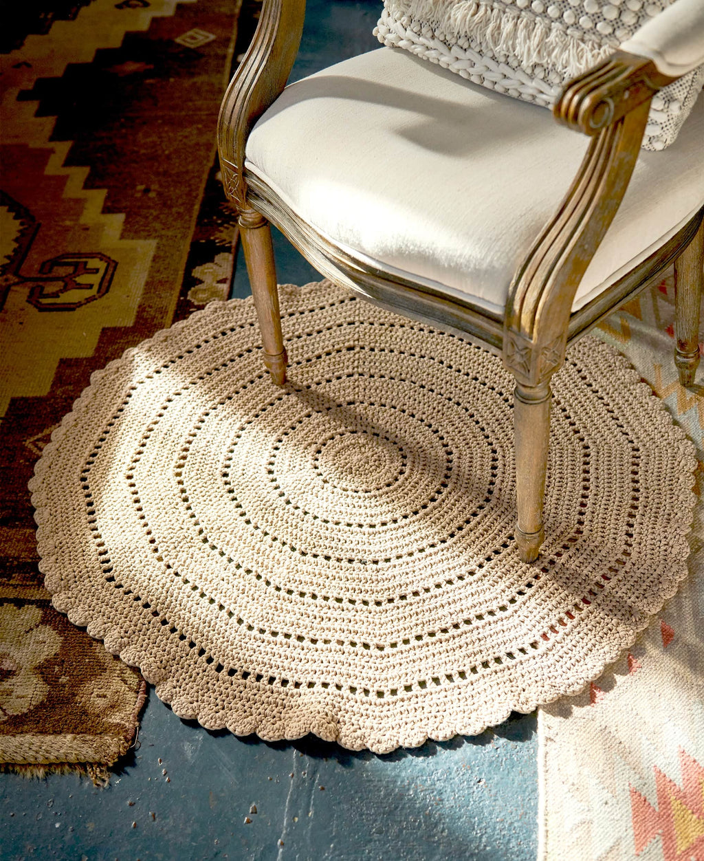 Simple Circle Rug – Premier Yarns