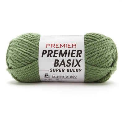  Premier Yarns Basix Chenille Yarn, Made of Polyester, Super Bulky  Yarn for Crocheting and Knitting, Blush, 10.5 oz, 220 Yards