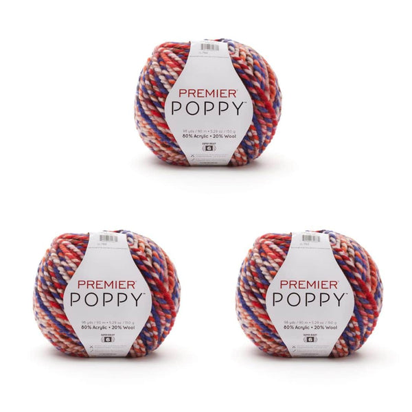 Poppy™ Bag of 3 – Premier Yarns