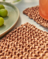 Spring Stitch Coaster Set
