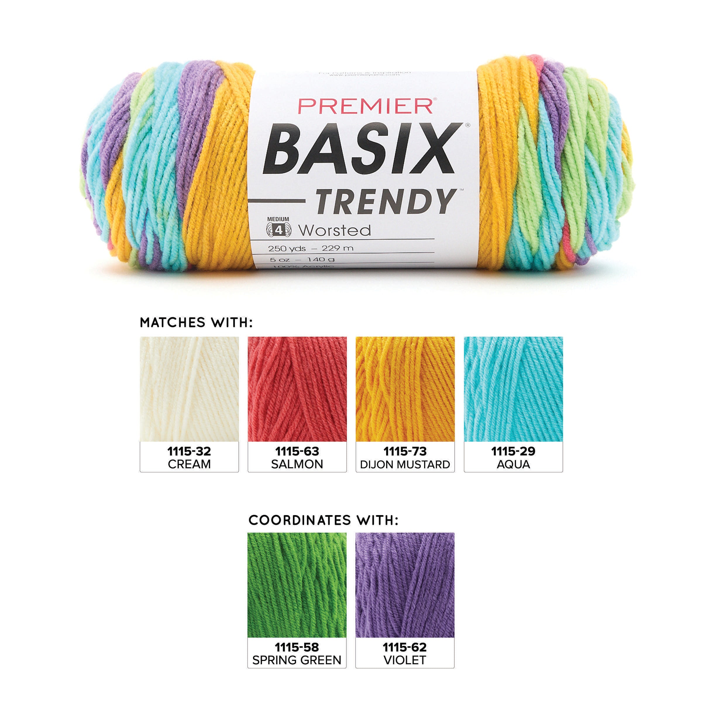 Basix® Trendy™ – Premier Yarns