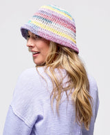 Pastel Stripe Bucket Hat