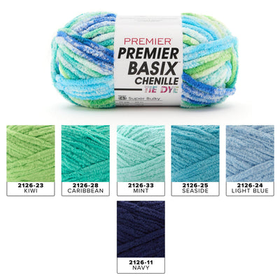 Basix® Chenille Tie Dye – Premier Yarns