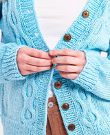 Luster Cabled Cardigan