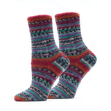 Basic Toe Up Knit Socks
