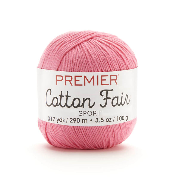 Premier Yarns Rodeo Light Gomitolo Rosso - 150g, 243m, 85% Cotone 15% Poliestere - Filato Medio Per Maglia E Uncinetto