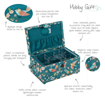 Bird Aviary Sewing Box