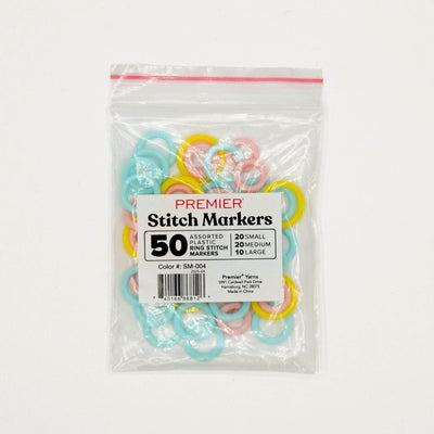 Ring Stitch Markers 50 Pack