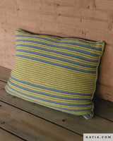 Azulejo Speckled Fall + World Map Cushions Cushion