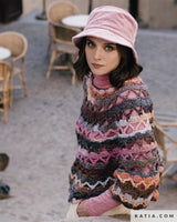 Eyelet Poncho