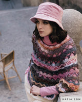 Eyelet Poncho