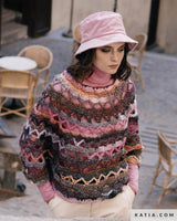 Eyelet Poncho